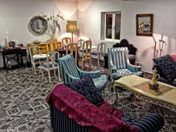 Doppelzimmer mit Gartenblick
